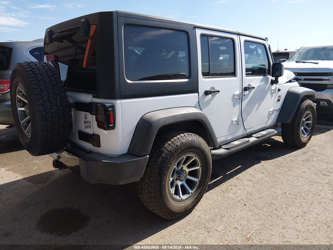 2017 JEEP WRANGLER UNLIMITED WILLYS WHEELER · 4/11