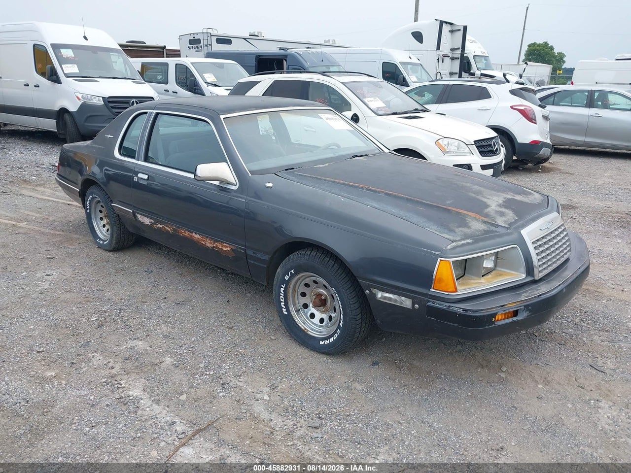 1FABP4634EH****** · 1984 FORD THUNDERBIRD