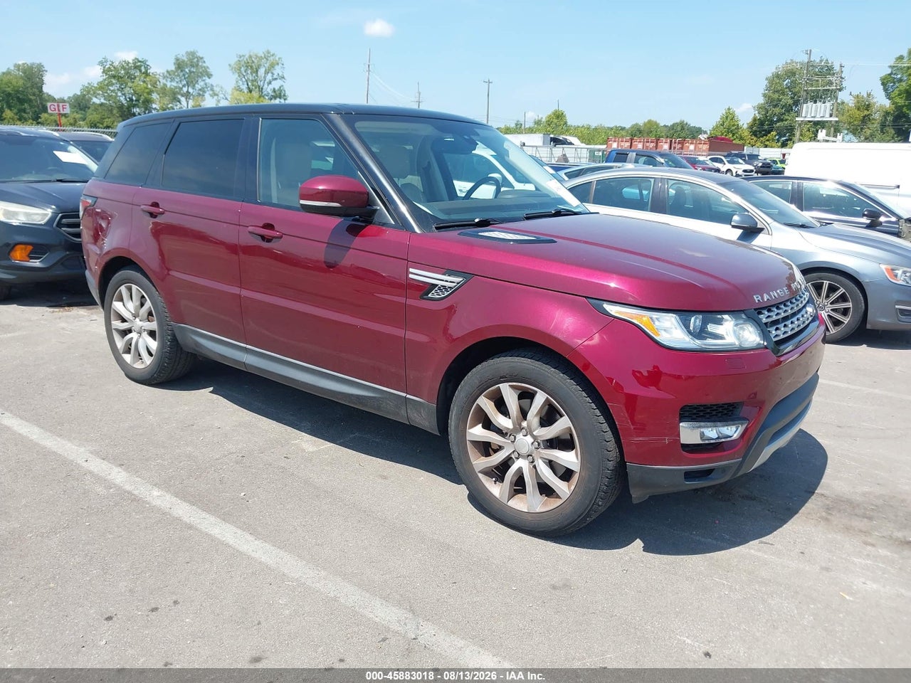SALWR2VF5FA****** · 2015 LAND ROVER RANGE ROVER SPORT 3.0L V6 SUPERCHARGED HSE