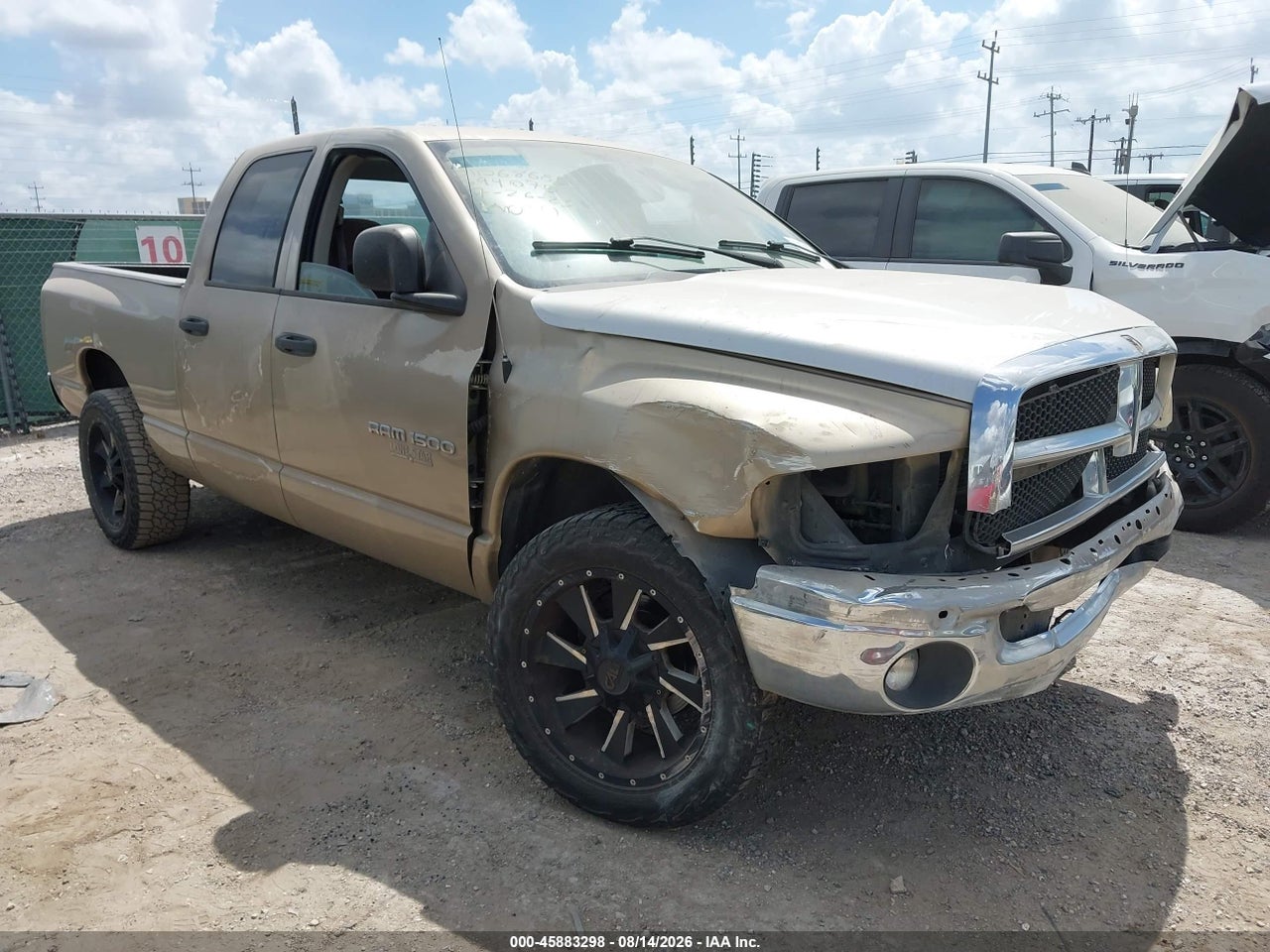 1D7HA18N64S****** · 2004 DODGE RAM 1500 SLT/LARAMIE