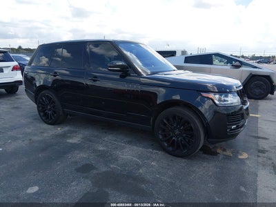 SALGS2FV3HA****** · 2017 LAND ROVER RANGE ROVER 3.0L V6 SUPERCHARGED HSE