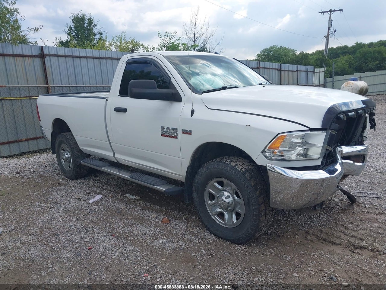3C6MR5AJ0HG****** · 2017 RAM 2500 TRADESMAN  4X4 8' BOX
