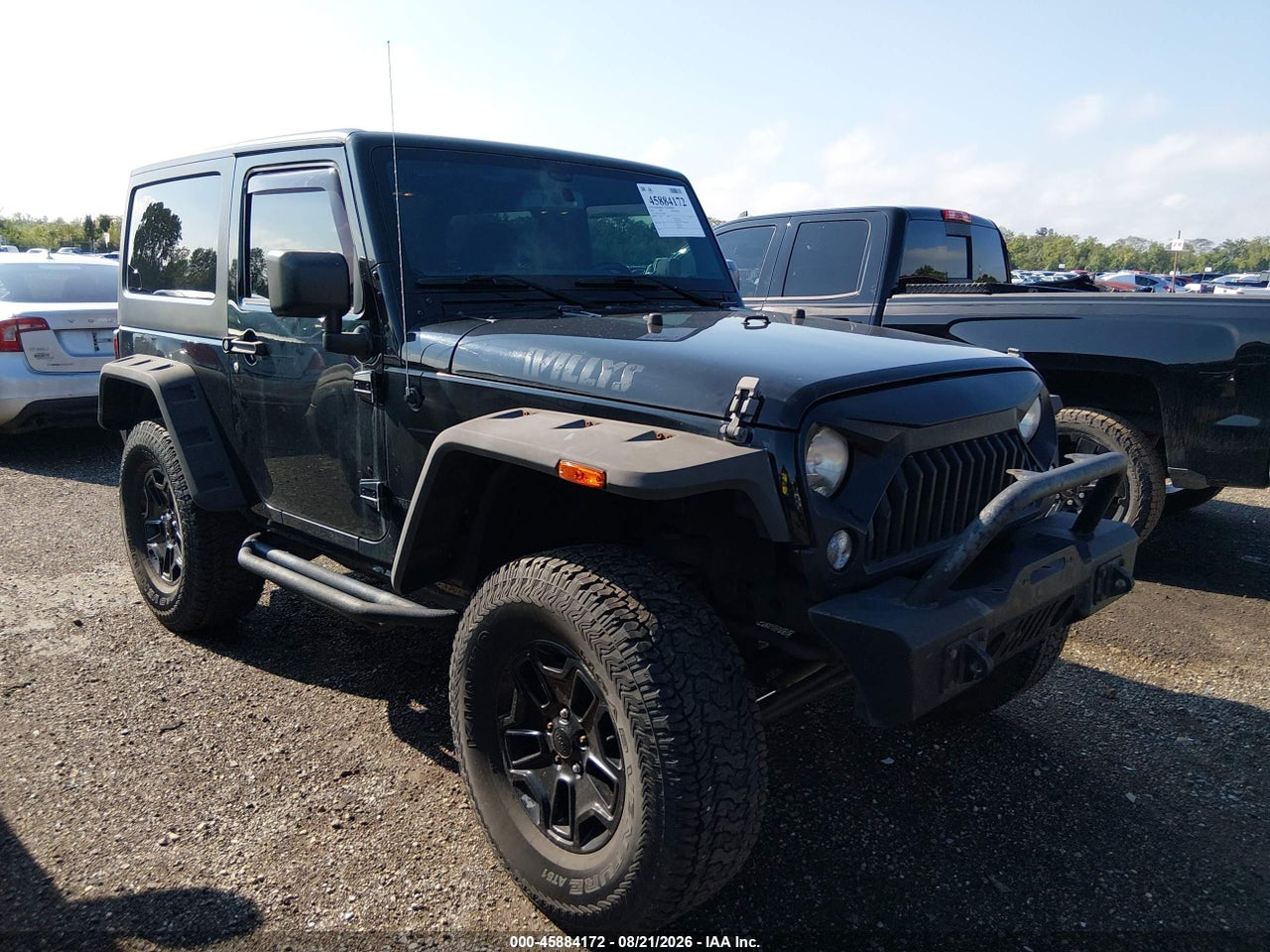 2016 JEEP WRANGLER WILLYS WHEELER