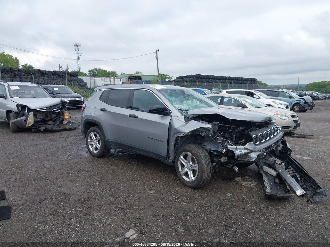 3C4NJDAN2PT****** · 2023 JEEP COMPASS SPORT 4X4