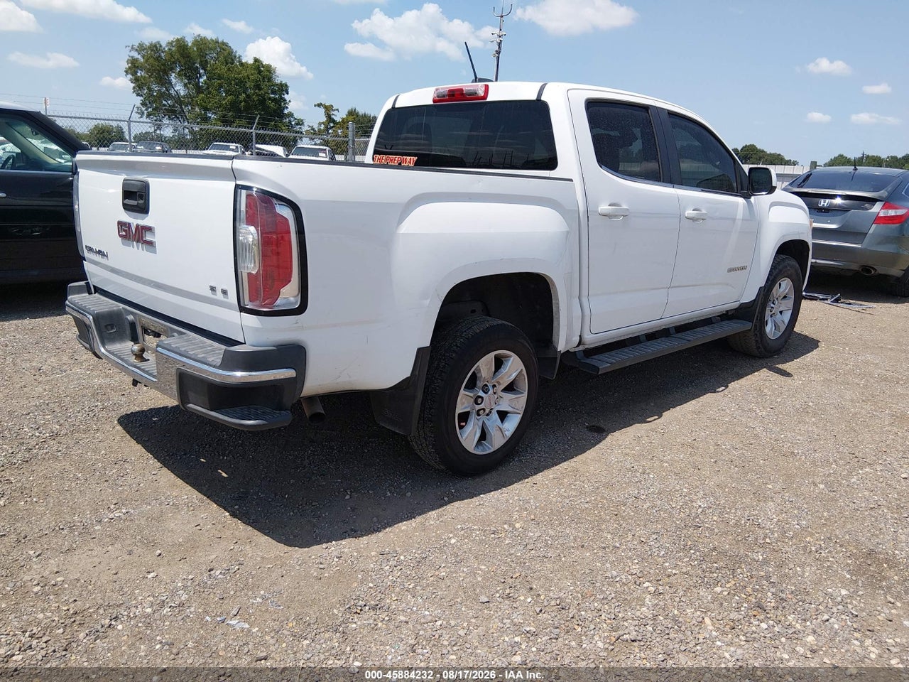 1GTG5CEA5G1****** · 2016 GMC CANYON 2WD SLE · 4/11