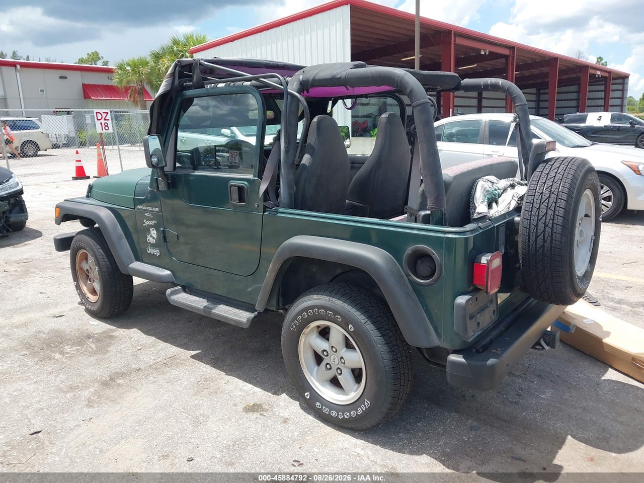 2000 JEEP WRANGLER SPORT · 3/11