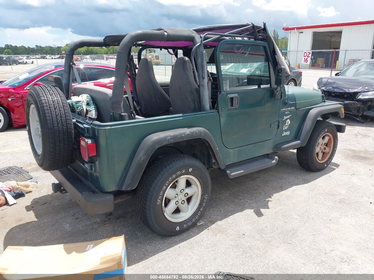 2000 JEEP WRANGLER SPORT · 4/11