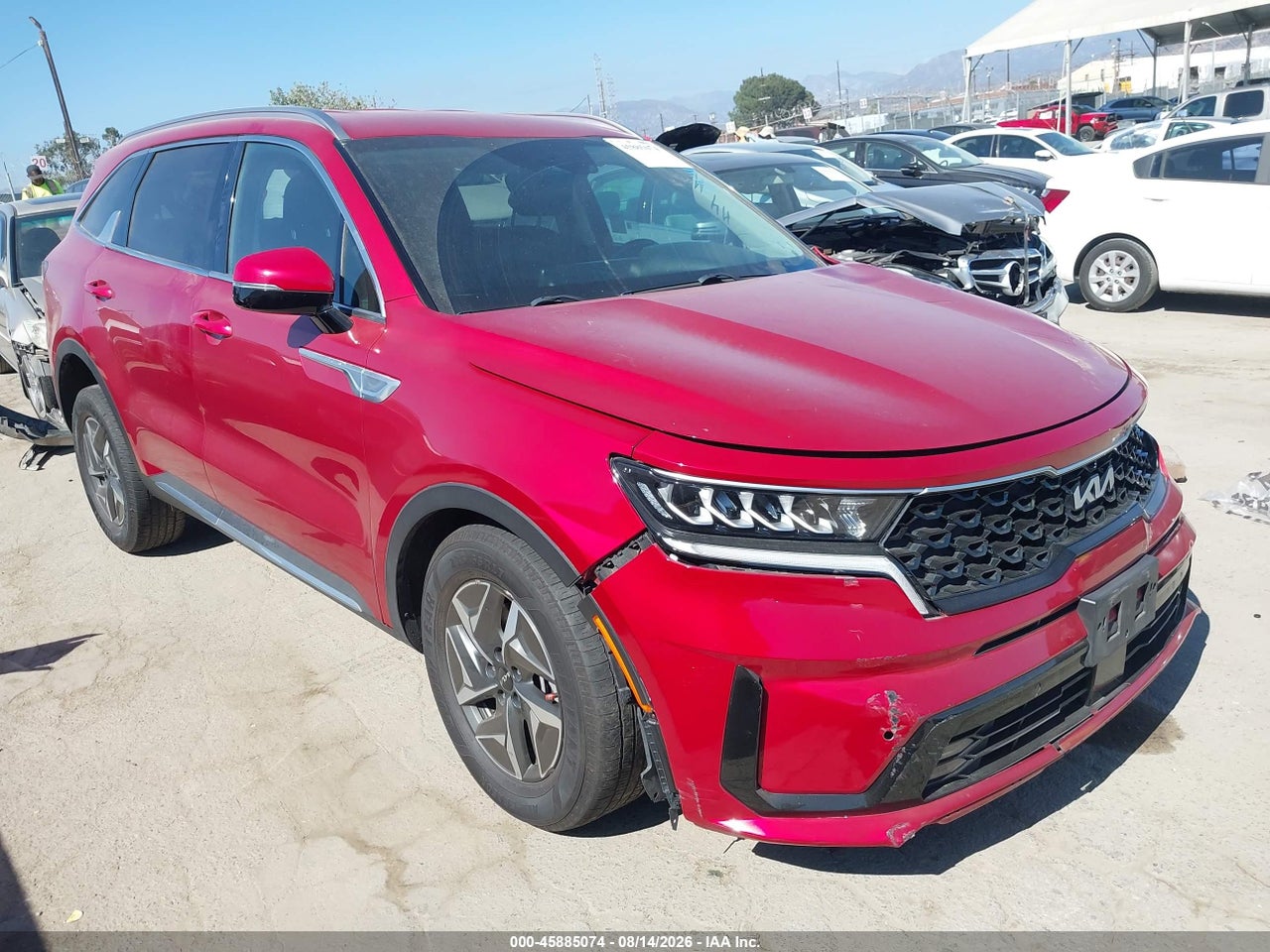 KNDRH4LG1P5****** · 2023 KIA SORENTO HYBRID EX