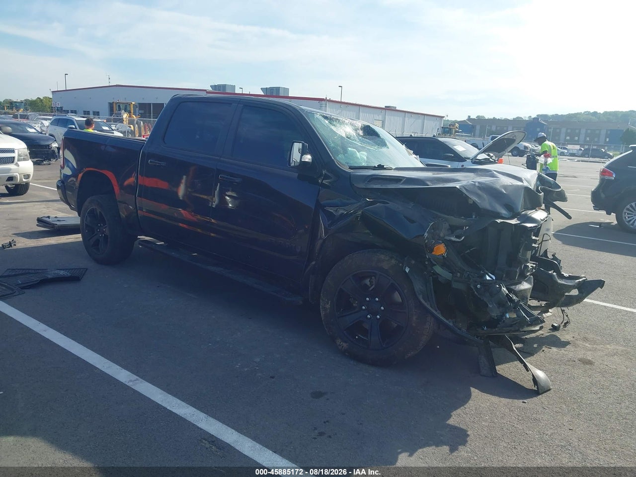 1C6SRFFT4LN****** · 2020 RAM 1500 BIG HORN  4X4 5'7 BOX