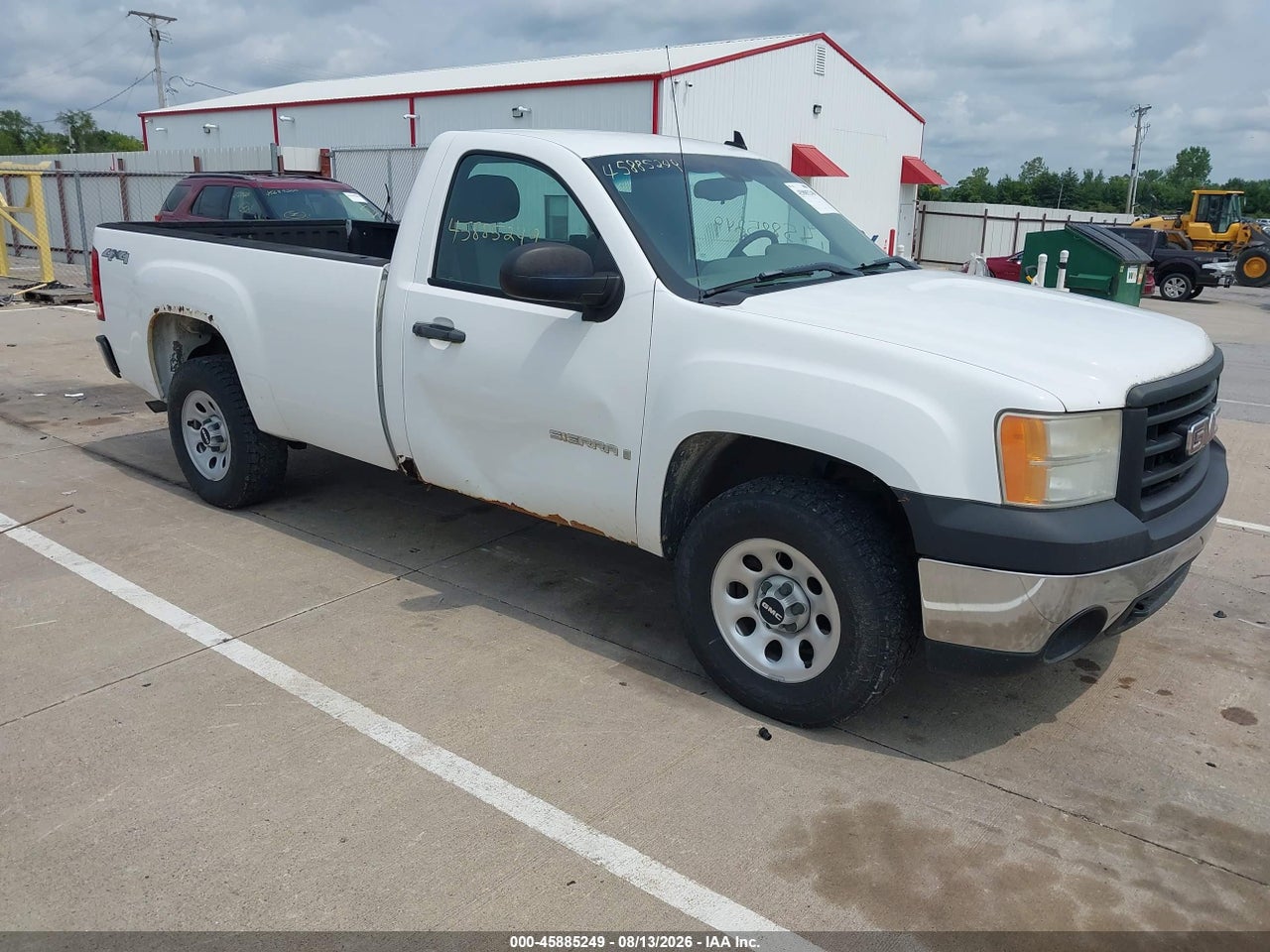1GTEK14C48Z****** · 2008 GMC SIERRA 1500 WORK TRUCK