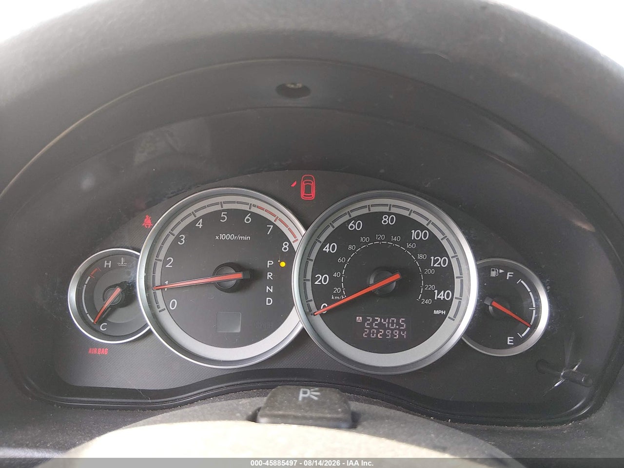 4S4BP61C557****** · 2005 SUBARU OUTBACK 2.5I · 7/11