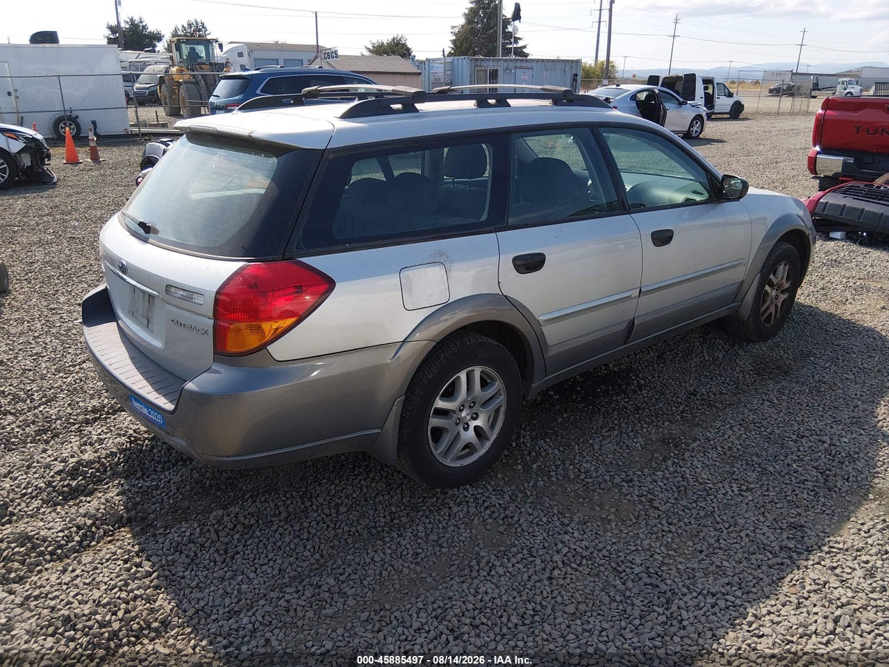 4S4BP61C557****** · 2005 SUBARU OUTBACK 2.5I · 4/11