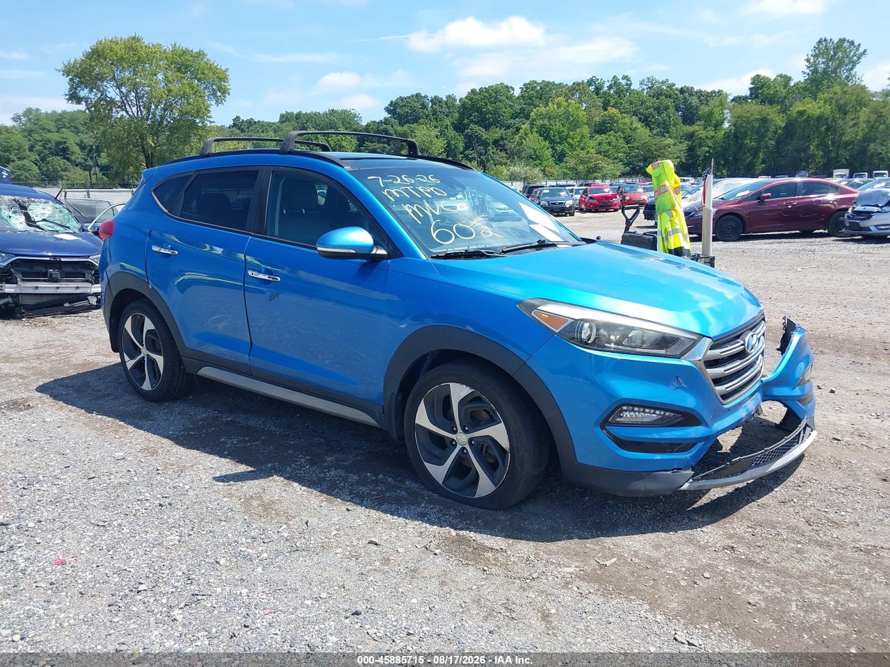 KM8J33A27HU****** · 2017 HYUNDAI TUCSON LIMITED