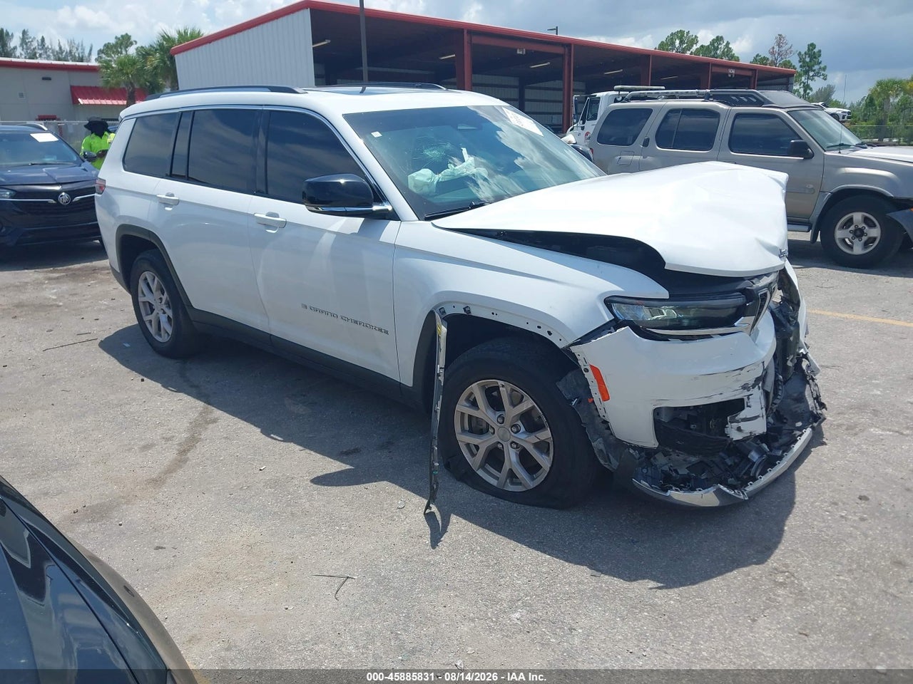 1C4RJKBG5M8****** · 2021 JEEP GRAND CHEROKEE L LIMITED 4X4