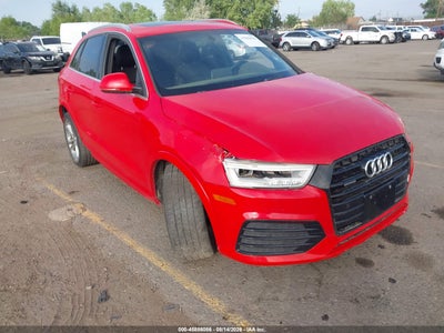 WA1JCCFSXJR****** · 2018 AUDI Q3 2.0T PREMIUM/2.0T SPORT PREMIUM