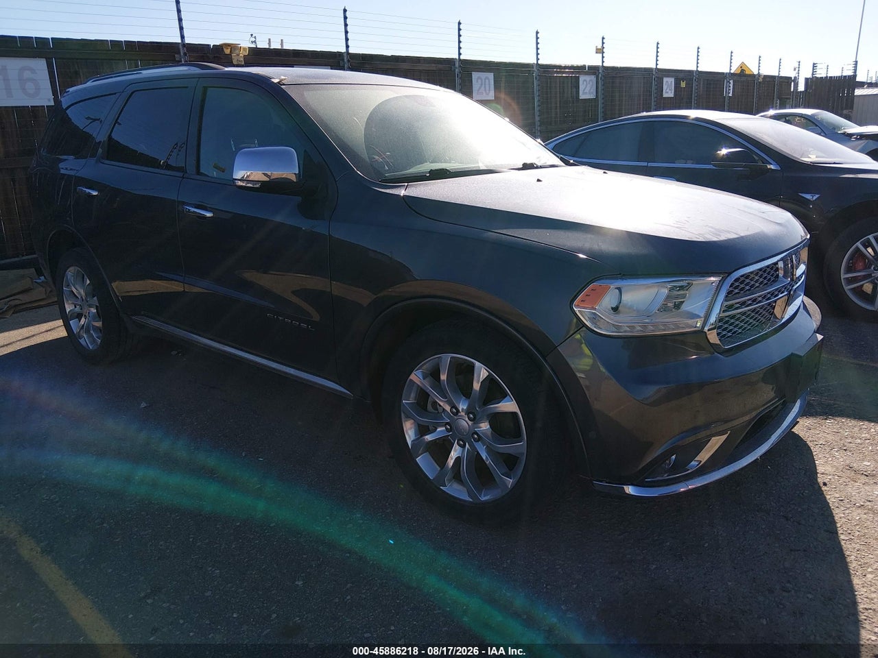 1C4RDJEGXJC****** · 2018 DODGE DURANGO CITADEL AWD