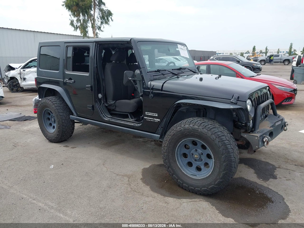 1C4BJWDGXJL****** · 2018 JEEP WRANGLER JK UNLIMITED SPORT S 4X4