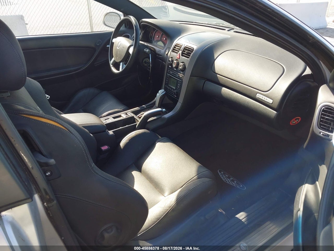 2006 PONTIAC GTO · 5/11