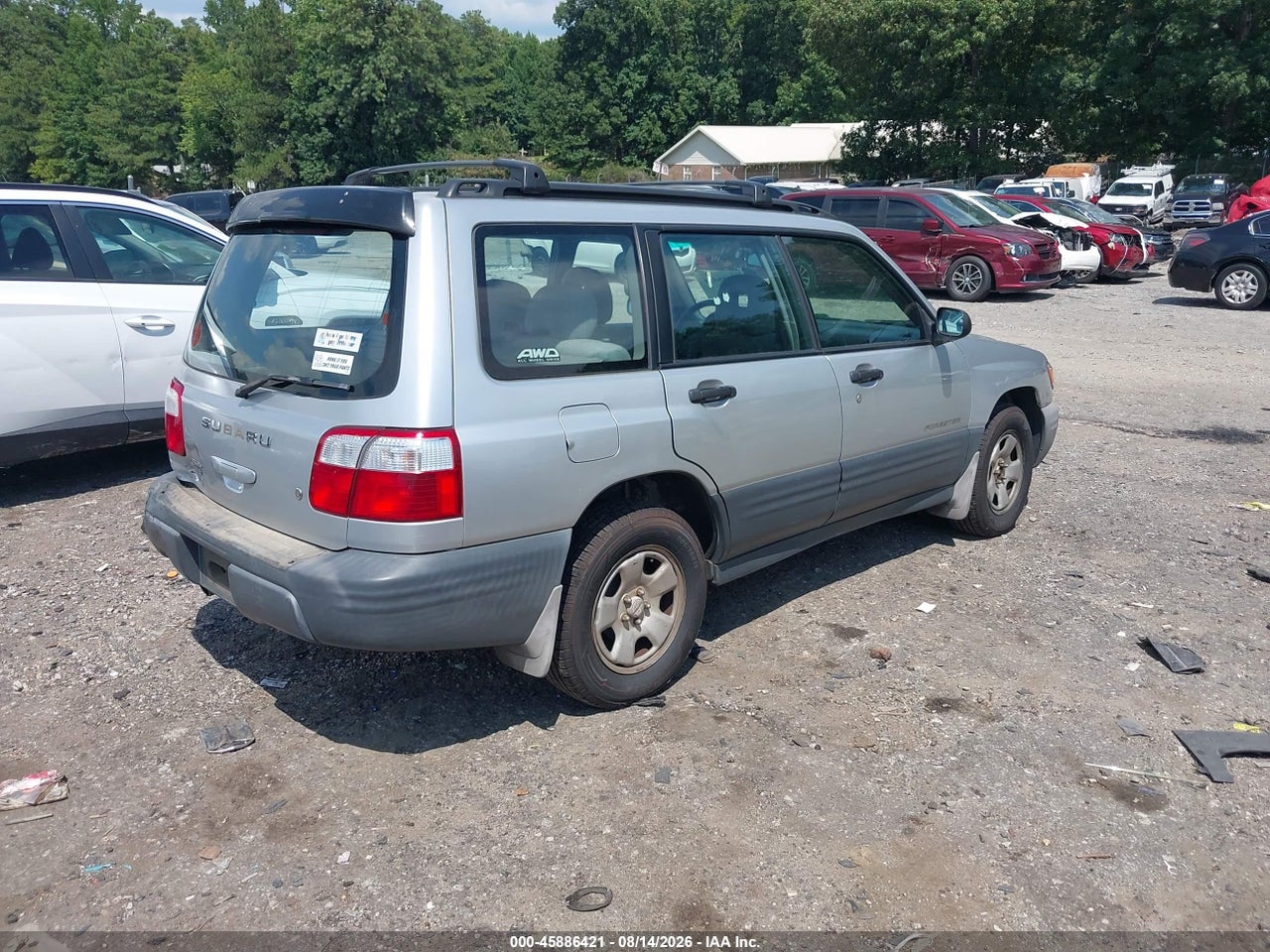 2002 SUBARU FORESTER L · 4/11