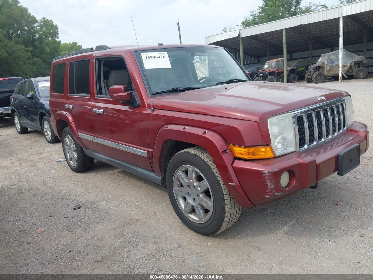 2008 JEEP COMMANDER OVERLAND