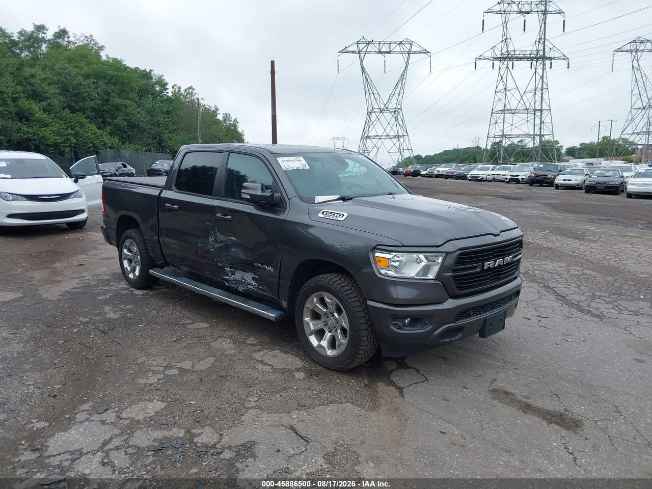 1C6SRFFT5KN****** · 2019 RAM 1500 BIG HORN/LONE STAR  4X4 5'7 BOX