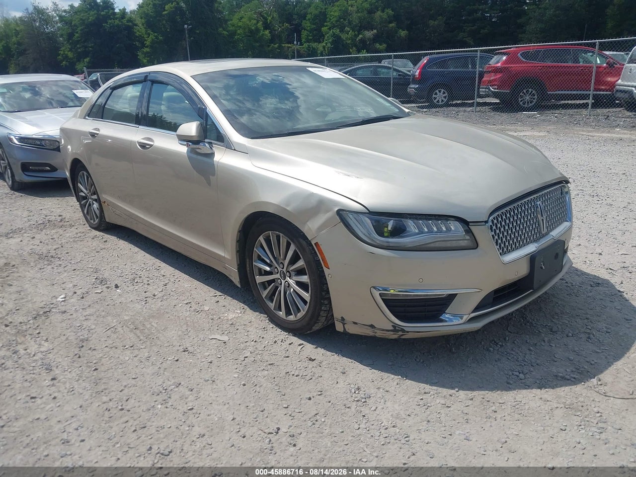 3LN6L5D97HR****** · 2017 LINCOLN MKZ SELECT