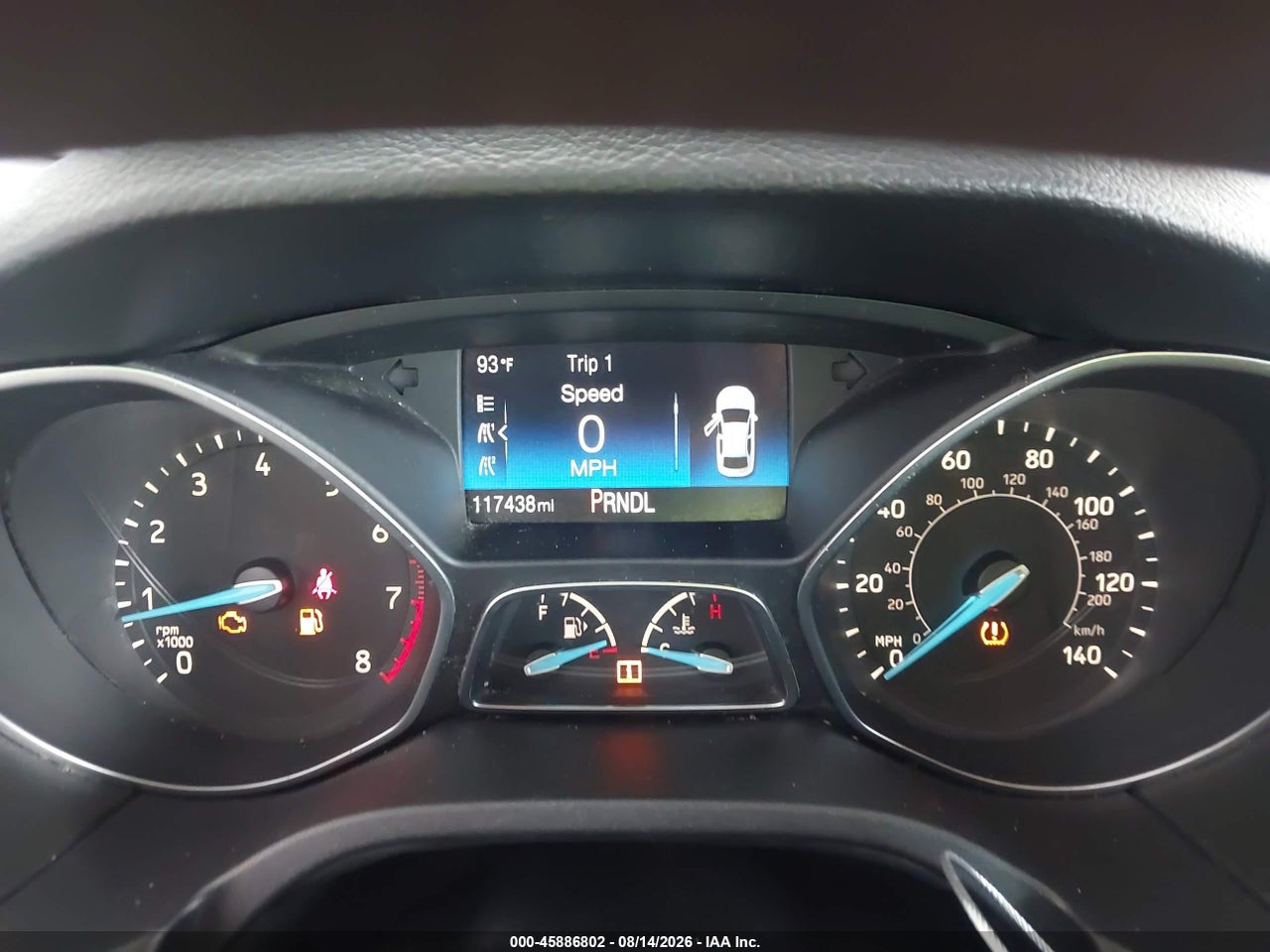 1FADP3F20HL****** · 2017 FORD FOCUS SE · 7/11