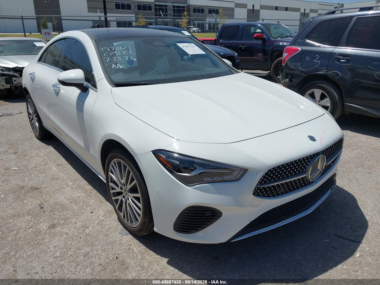 W1K5J4HB7SN****** · 2025 MERCEDES-BENZ CLA 250 COUPE 4MATIC