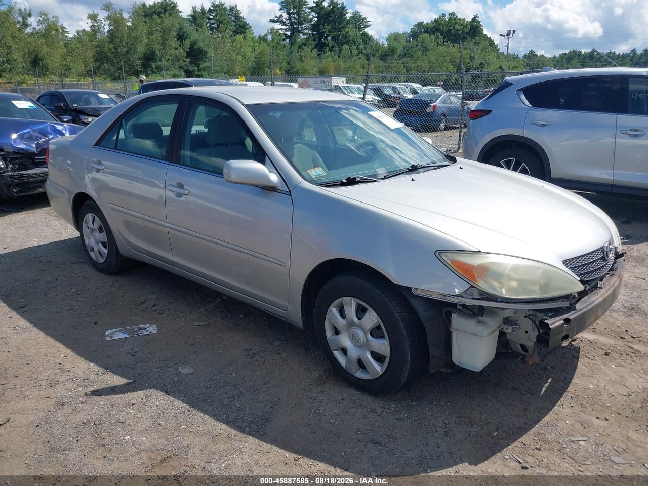 4T1BE32K44U****** · 2004 TOYOTA CAMRY LE