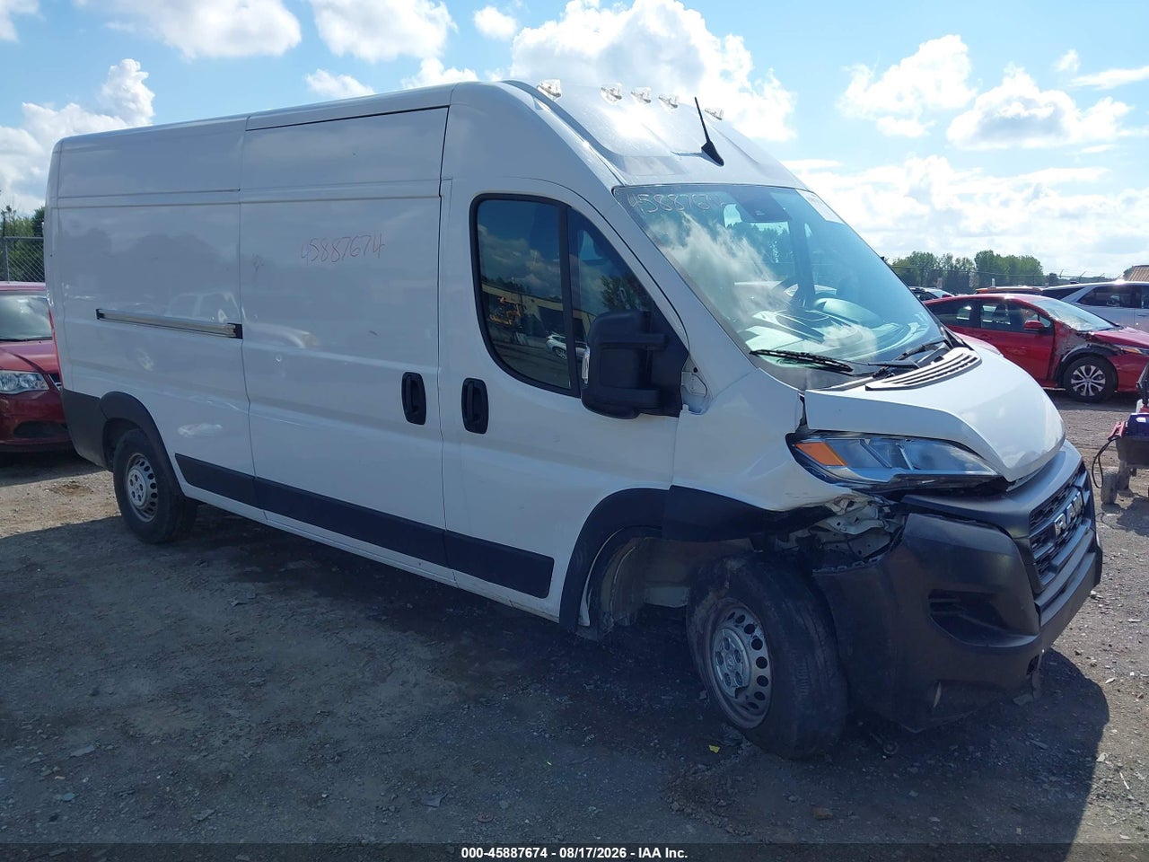 3C6LRVDG8SE****** · 2025 RAM PROMASTER 2500 TRADESMAN HIGH ROOF 159 WB W/PASS SEAT