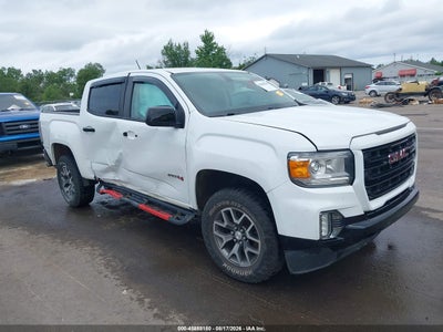 1GTG6FEN8M1****** · 2021 GMC CANYON 4WD  SHORT BOX AT4 - LEATHER