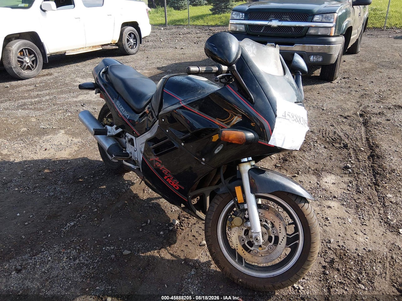 JS1GV72A0K2****** · 1989 SUZUKI GSX1100 F