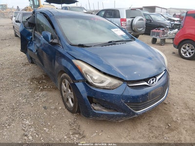 KMHDH4AE2GU****** · 2016 HYUNDAI ELANTRA VALUE EDITION