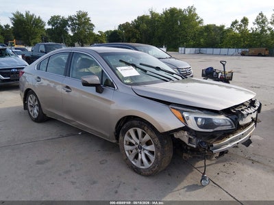 4S3BNAF61F3****** · 2015 SUBARU LEGACY 2.5I PREMIUM