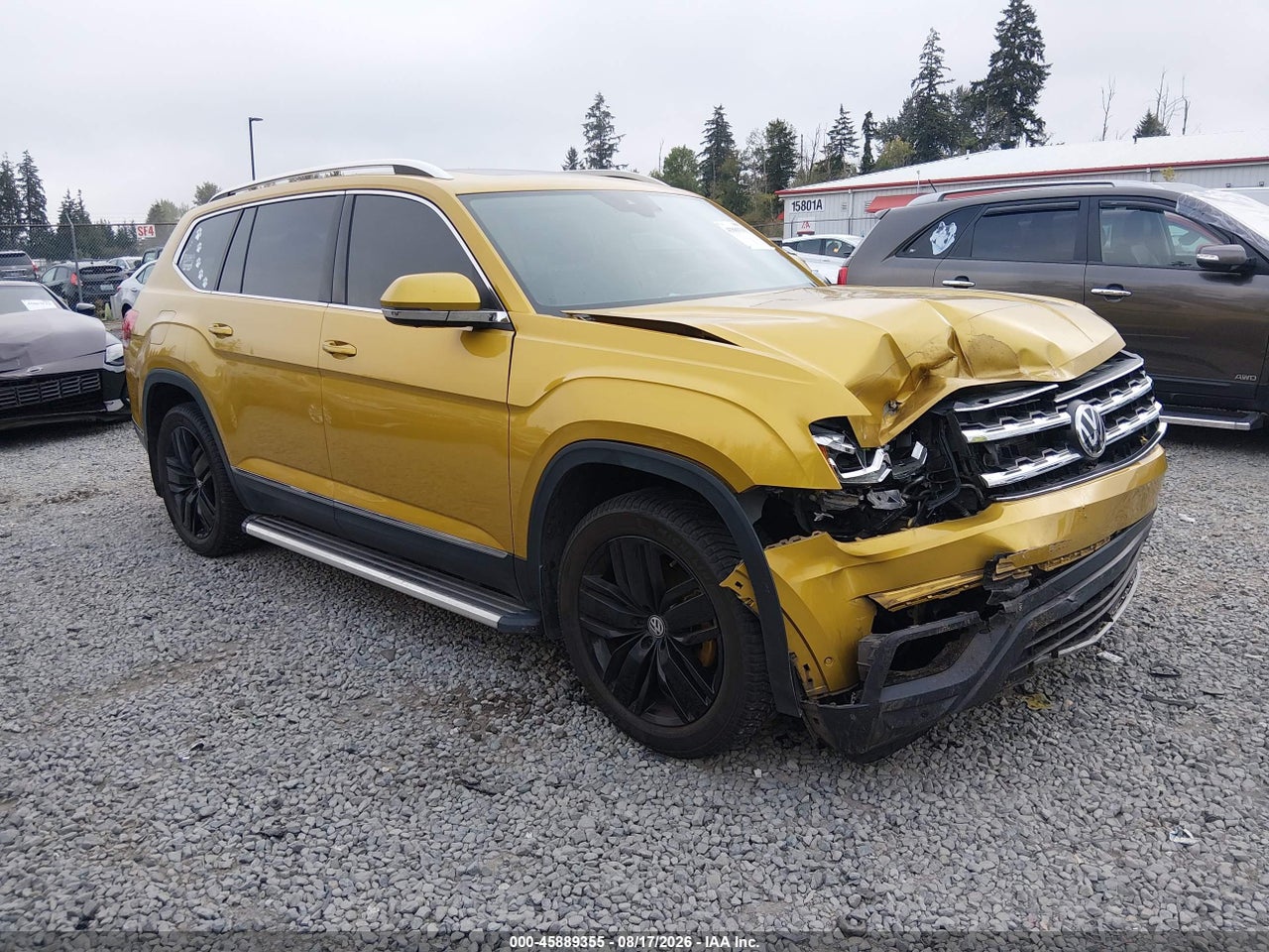 1V2NR2CA3JC****** · 2018 VOLKSWAGEN ATLAS 3.6L V6 SEL PREMIUM