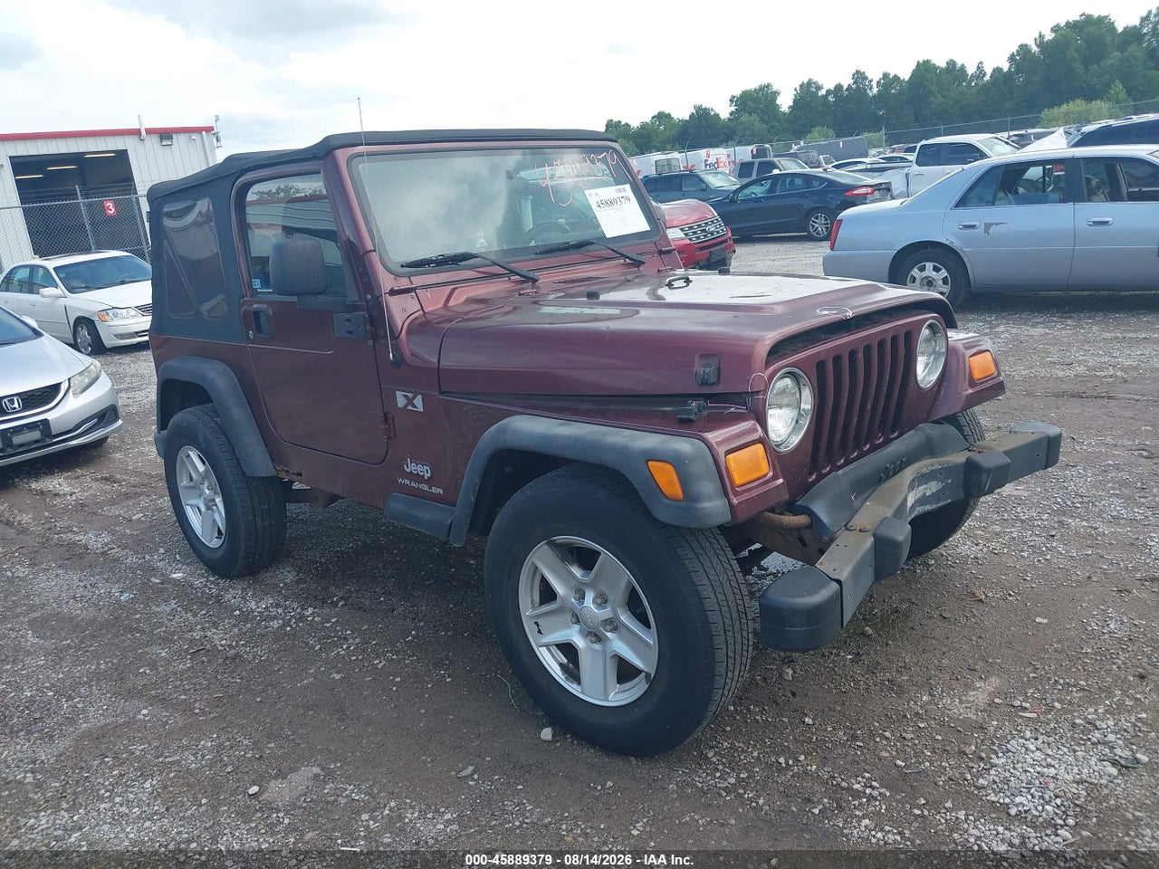 2004 JEEP WRANGLER X