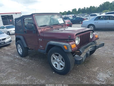 1J4FA39SX4P****** · 2004 JEEP WRANGLER X