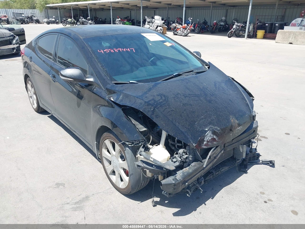 KMHDH4AE0DU****** · 2013 HYUNDAI ELANTRA LIMITED