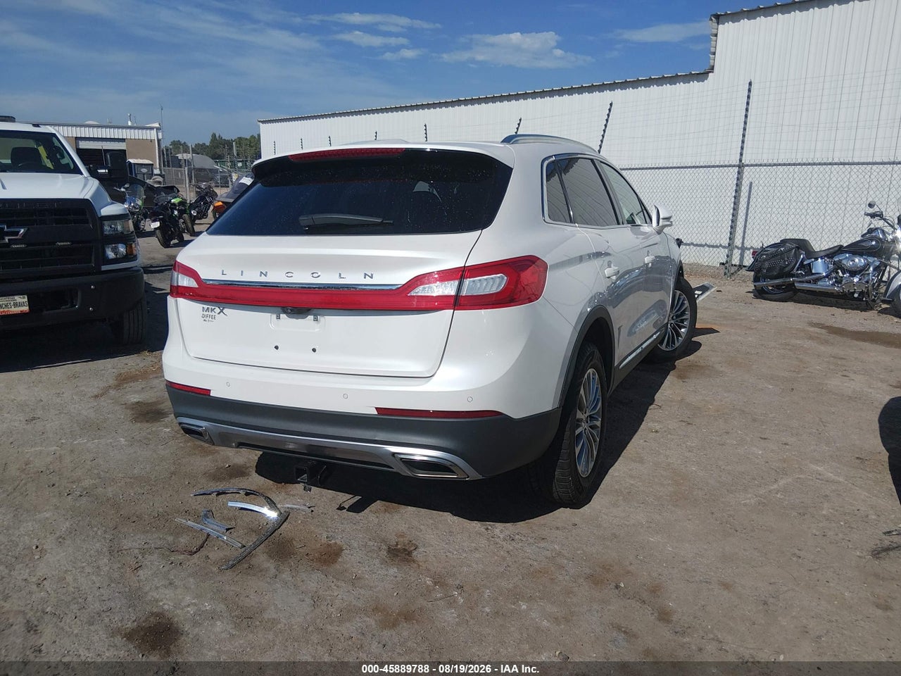 2018 LINCOLN MKX SELECT · 4/11