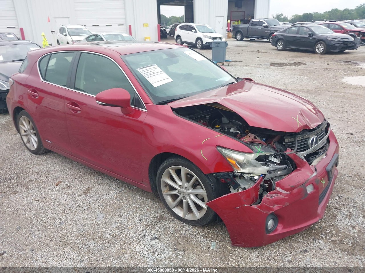 JTHKD5BH0C2****** · 2012 LEXUS CT 200H PREMIUM