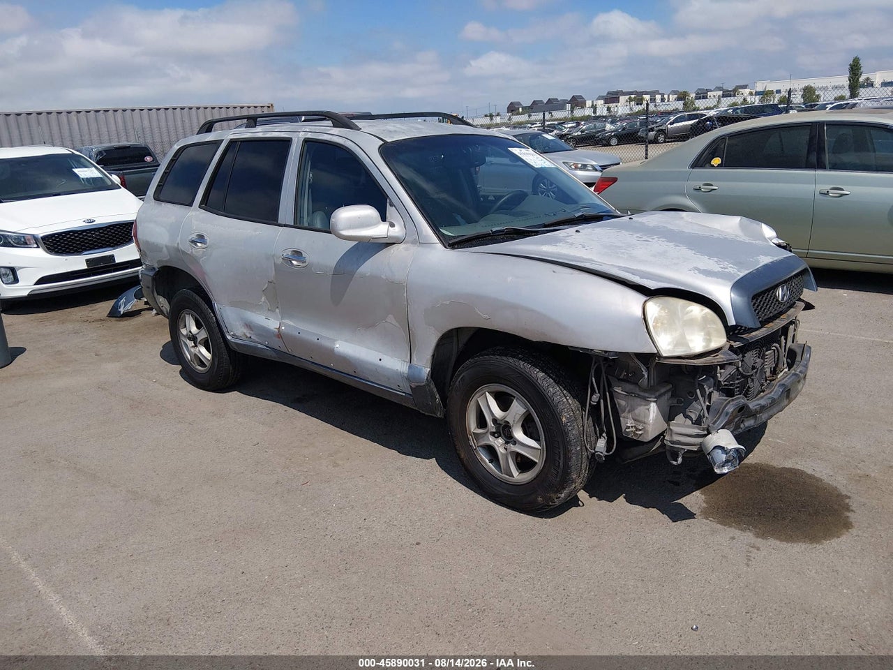 KM8SC13DX3U****** · 2003 HYUNDAI SANTA FE GLS/LX