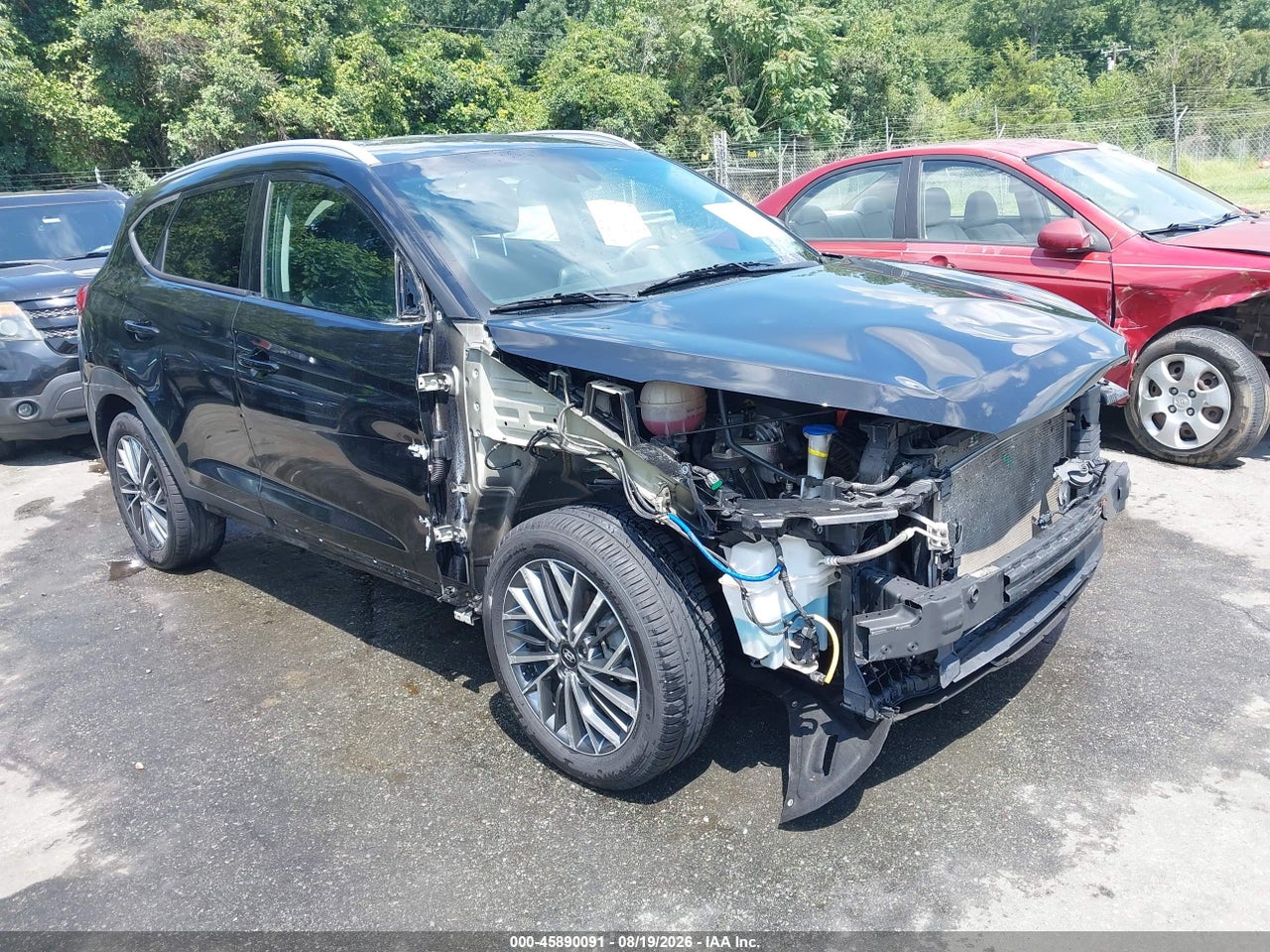 KM8J33ALXMU****** · 2021 HYUNDAI TUCSON SEL
