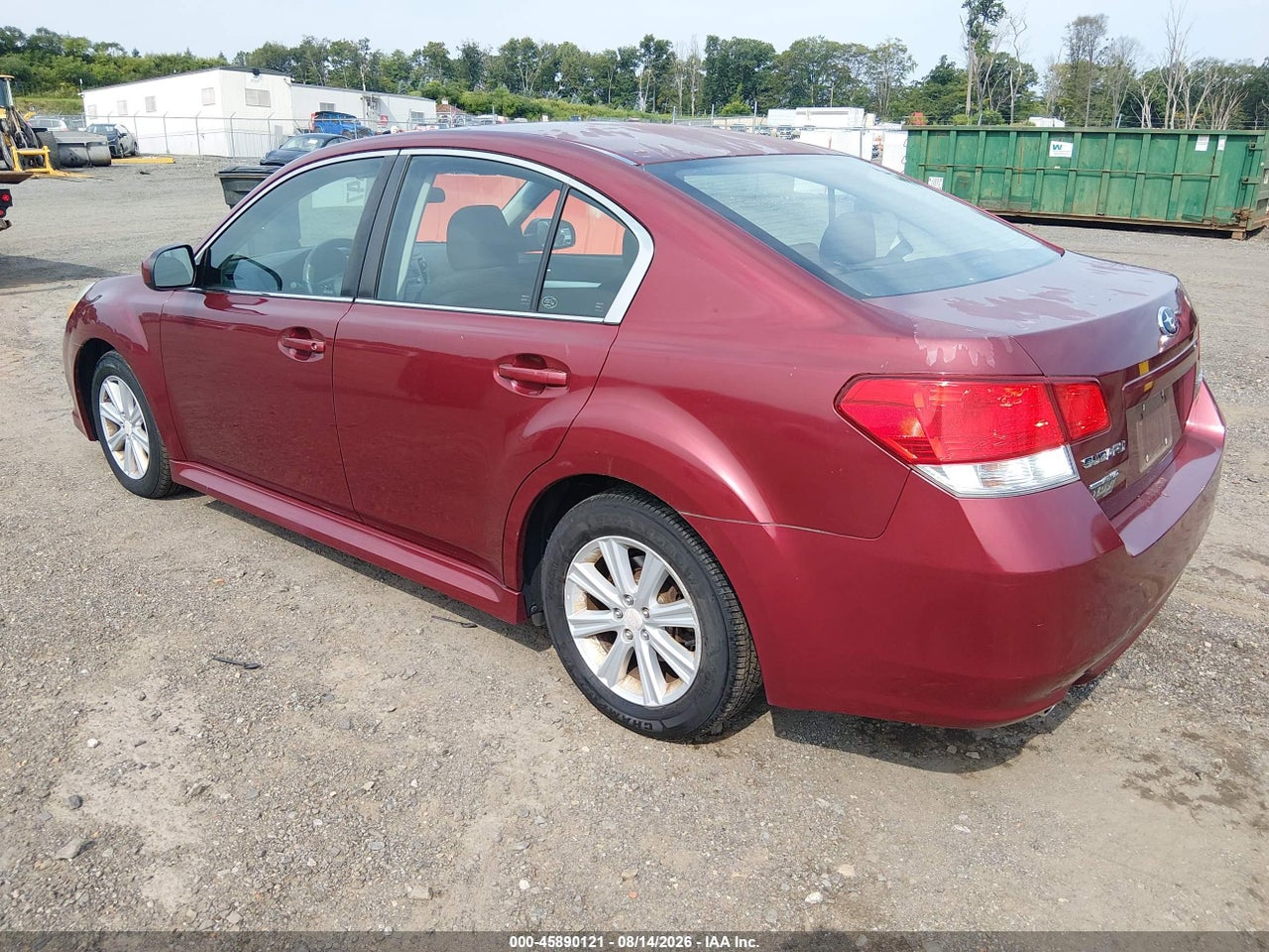 2010 SUBARU LEGACY 2.5I PREMIUM · 3/11