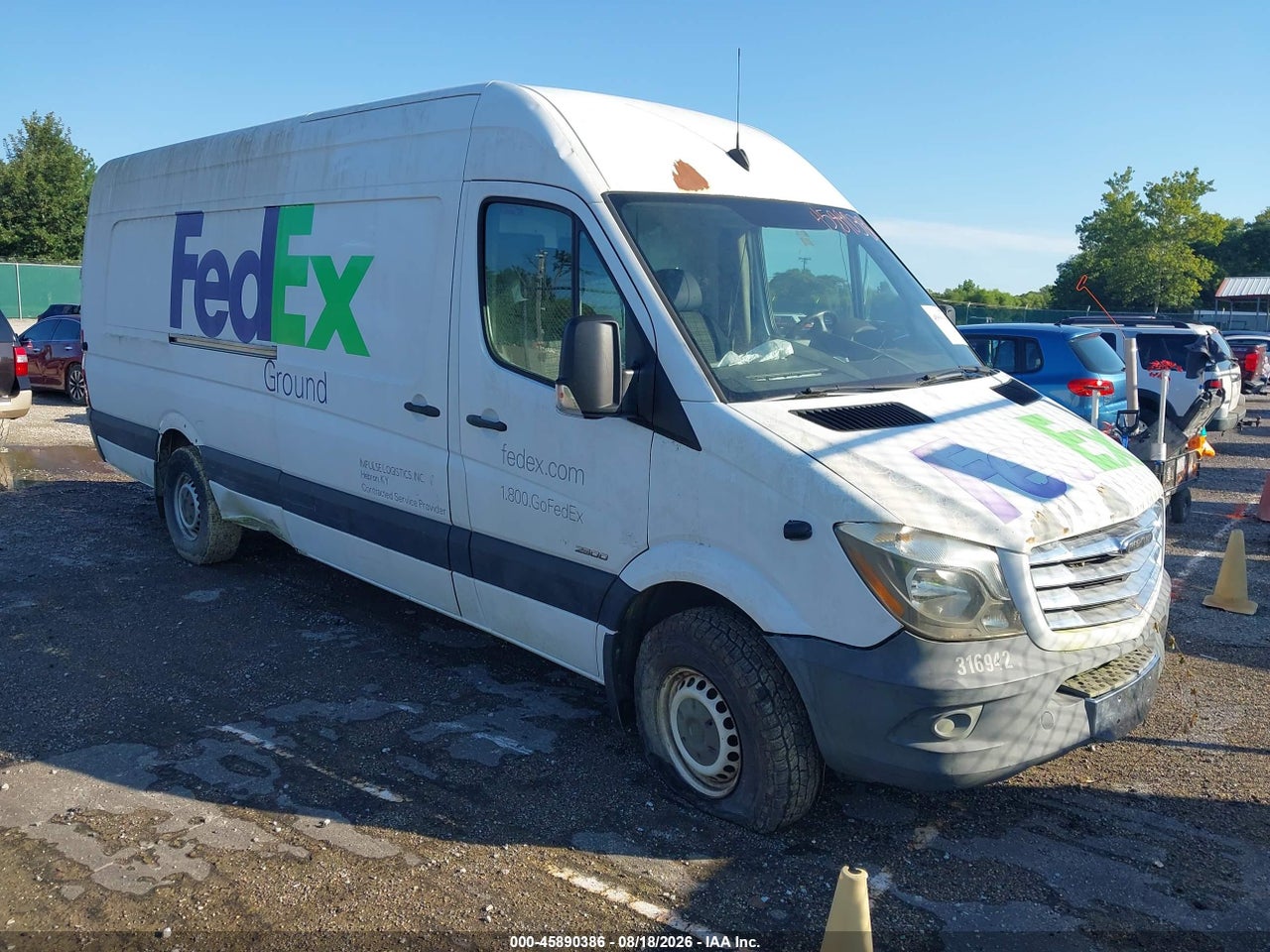 2014 FREIGHTLINER SPRINTER 2500 HIGH ROOF