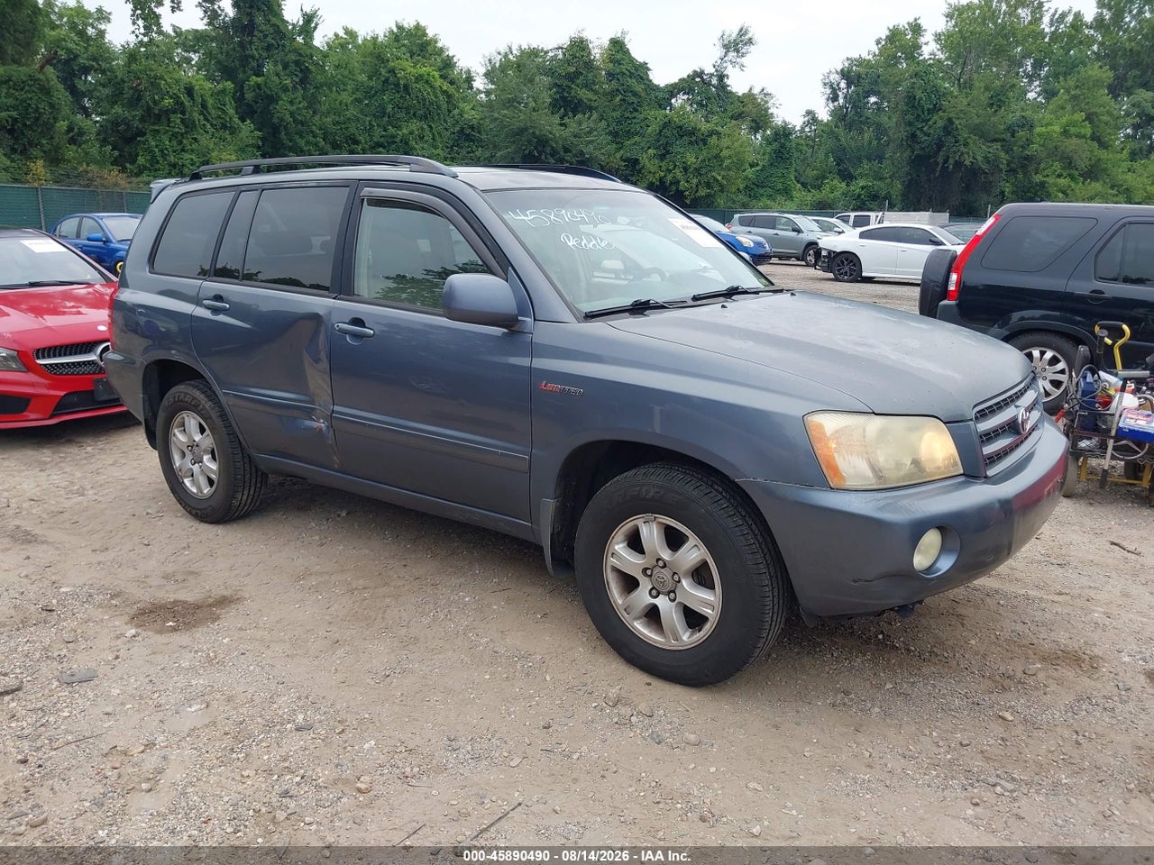 JTEHF21A220****** · 2002 TOYOTA HIGHLANDER LIMITED V6