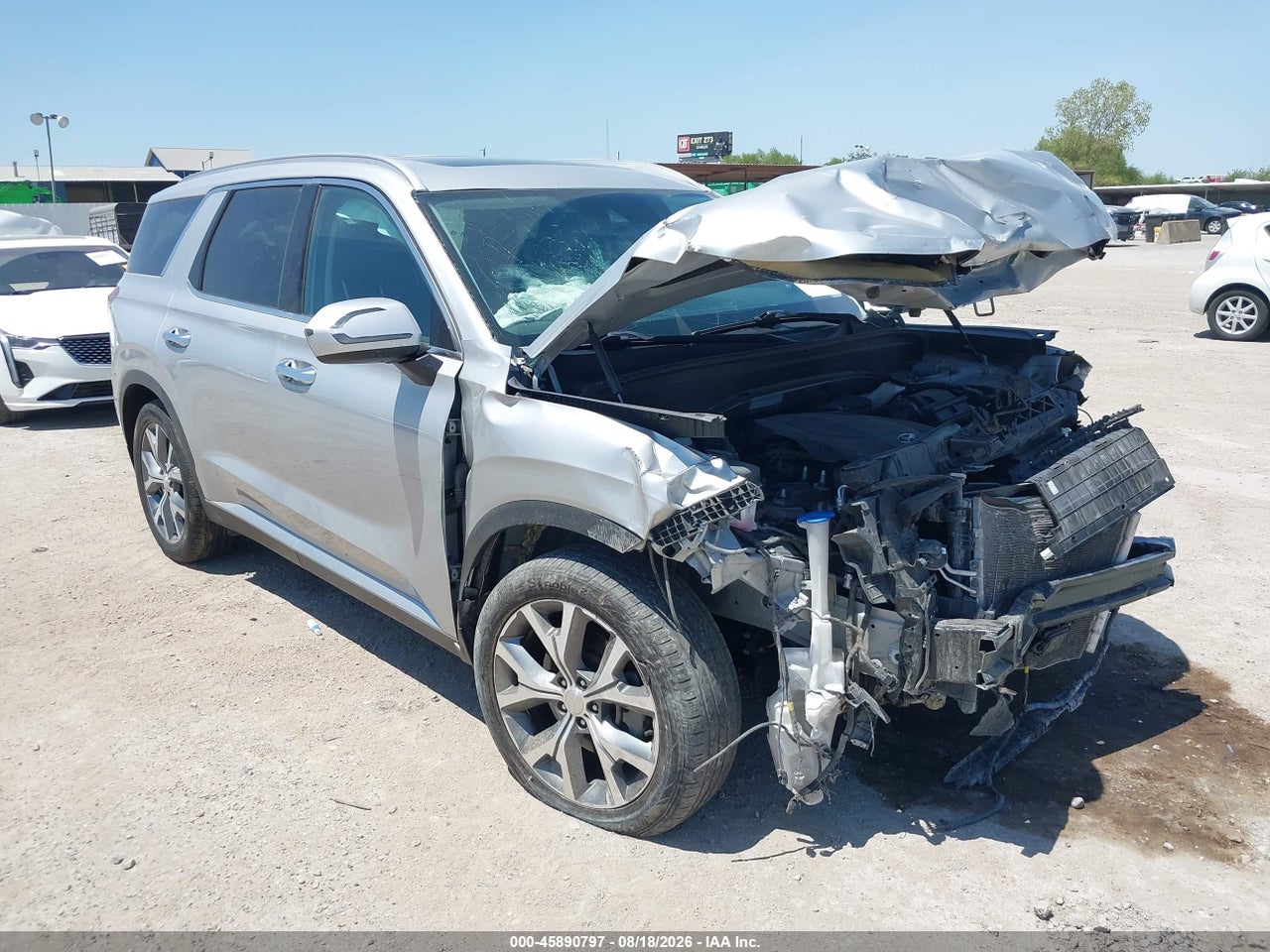 KM8R44HEXMU****** · 2021 HYUNDAI PALISADE SEL
