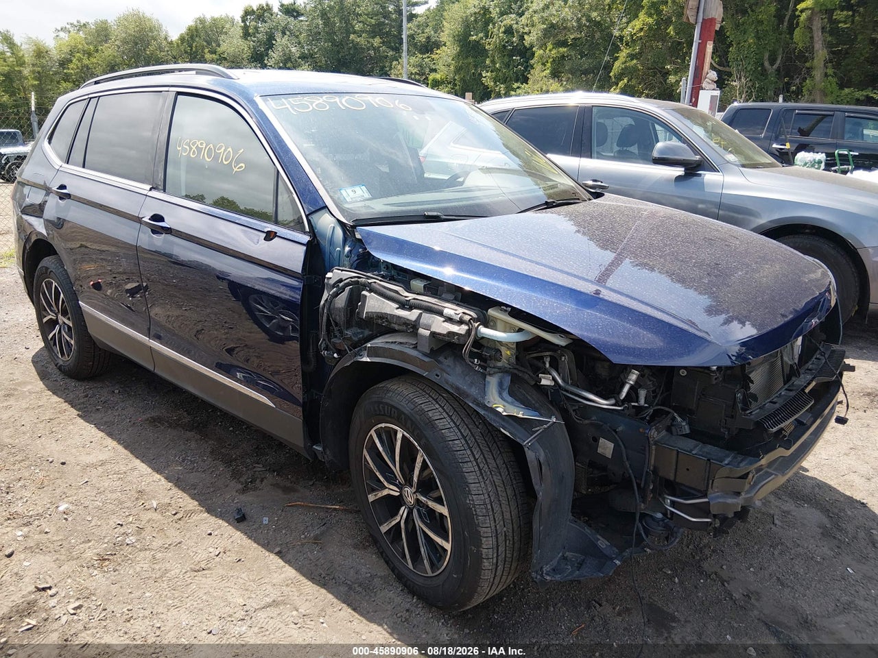 3VV2B7AX5MM****** · 2021 VOLKSWAGEN TIGUAN 2.0T SE/2.0T SE R-LINE BLACK/2.0T SEL