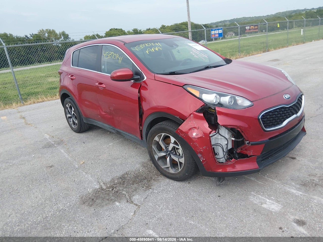 KNDPM3AC1M7****** · 2021 KIA SPORTAGE LX