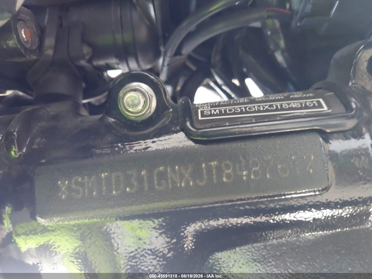 SMTD31GNXJT****** · 2018 TRIUMPH MOTORCYCLE STREET TWIN · 10/11