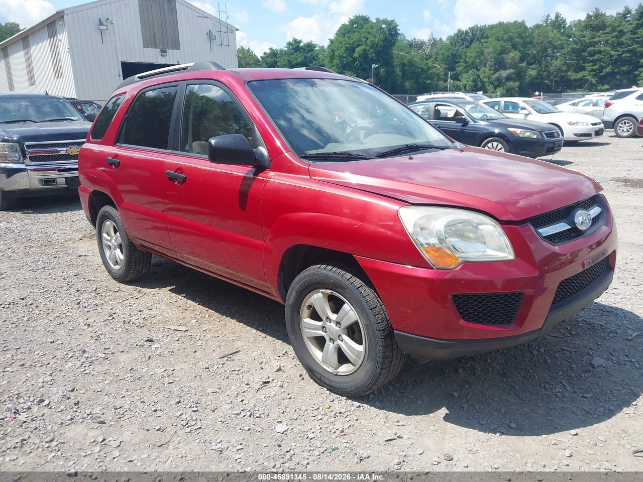 KNDJF724497****** · 2009 KIA SPORTAGE LX